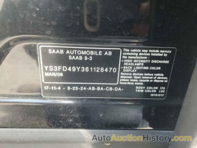 SAAB 9 3, YS3FD49Y361128470