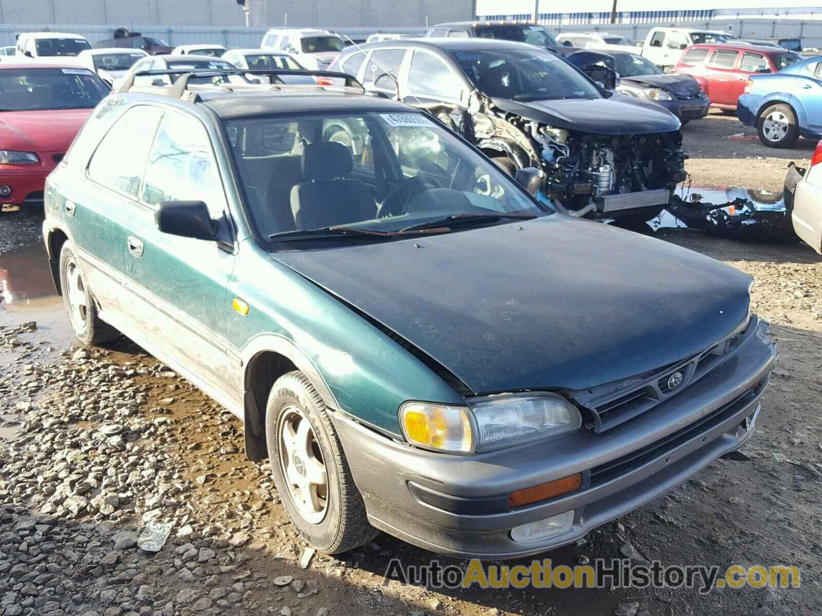 1996 SUBARU IMPREZA OUTBACK, JF1GF4856TH815514