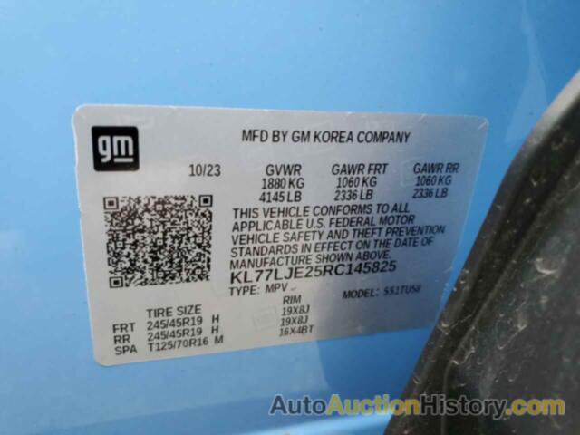 CHEVROLET TRAX 2RS 2RS, KL77LJE25RC145825