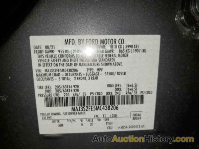 FORD ECOSPORT S, MAJ3S2FE5MC438206