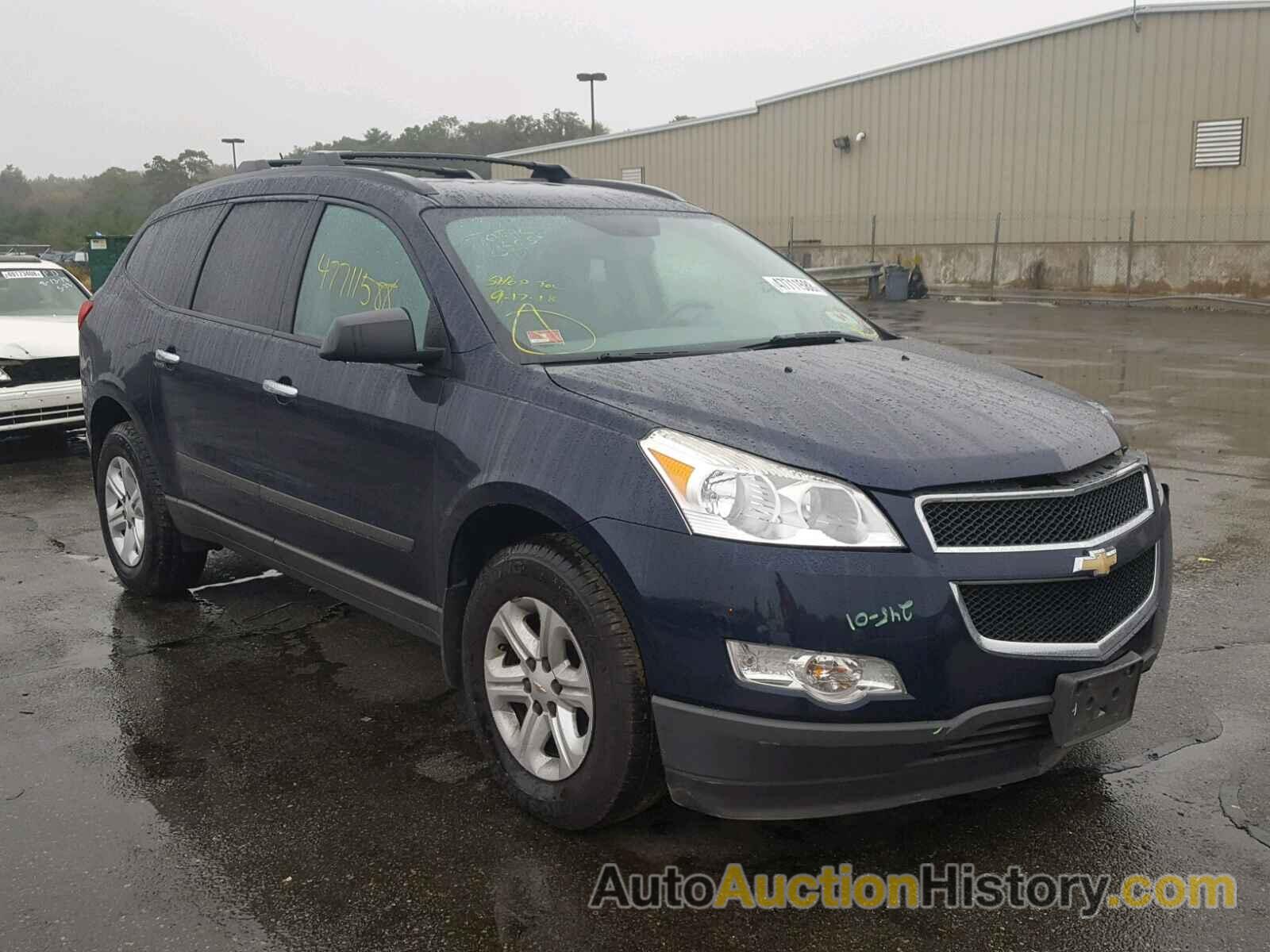 2011 CHEVROLET TRAVERSE LS, 1GNKVFED1BJ297650