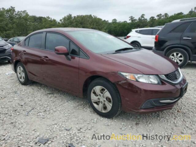 HONDA CIVIC LX, 2HGFB2F59DH509543