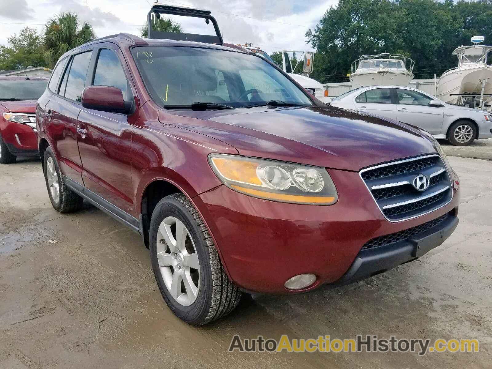 2008 HYUNDAI SANTA FE SE, 5NMSH13E28H159547