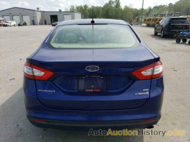 FORD FUSION SE HYBRID, 3FA6P0LU1DR217489