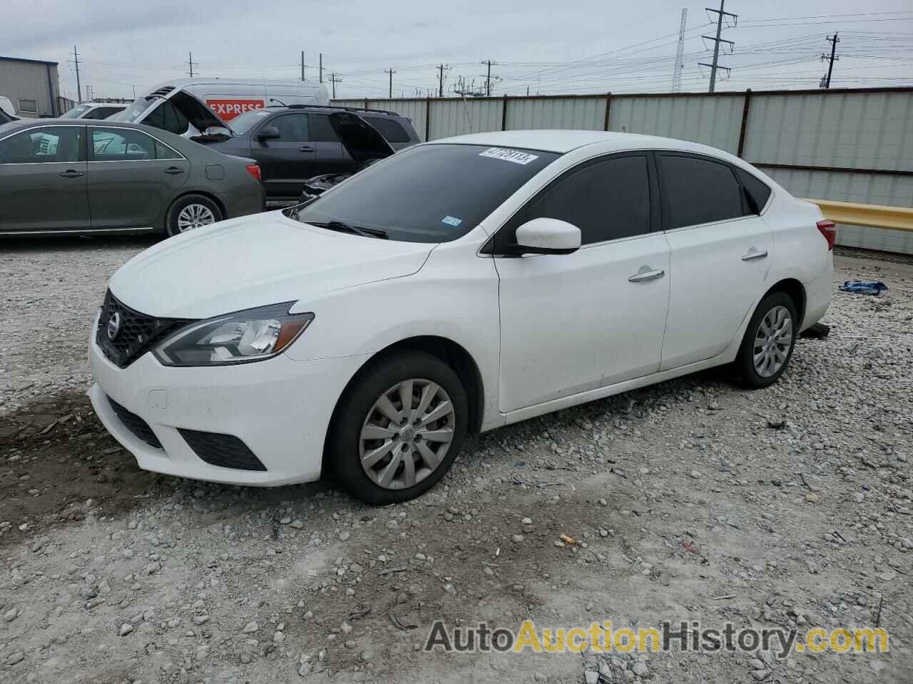 2016 NISSAN SENTRA S, 3N1AB7AP7GY233833