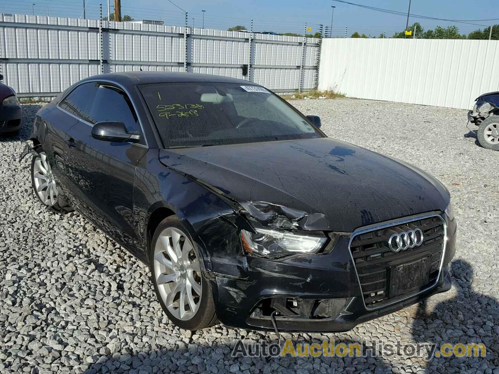 2013 AUDI A5 PREMIUM PLUS, WAULFAFR0DA003422