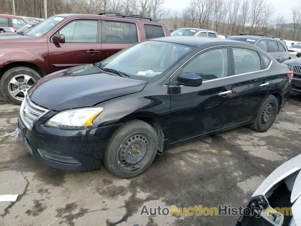 2013 NISSAN SENTRA S, 1N4AB7APXDN909977