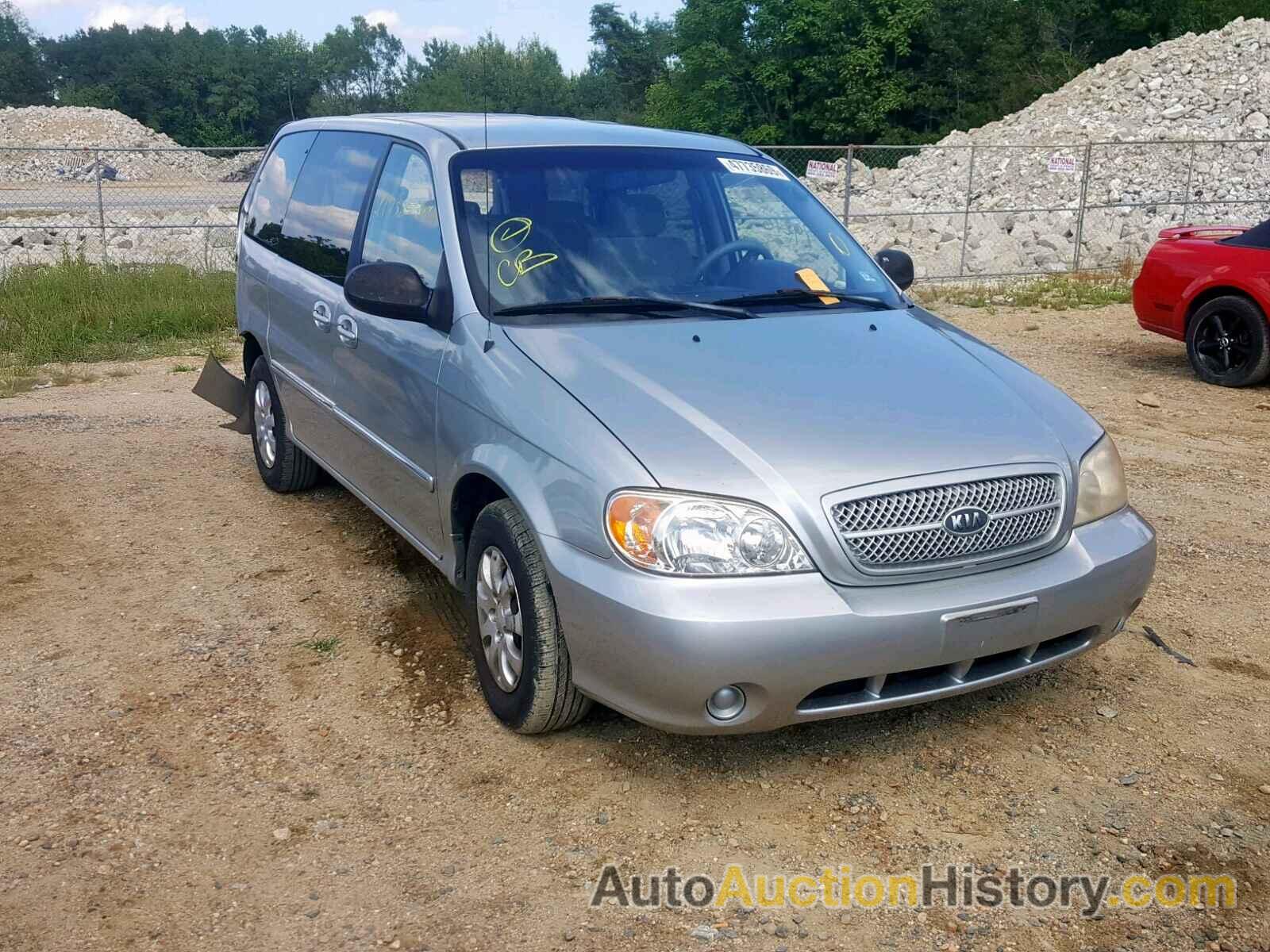 2005 KIA SEDONA EX EX, KNDUP132956717971