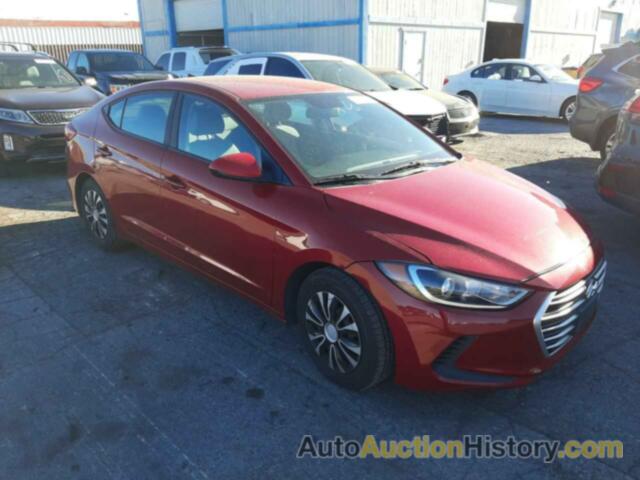 HYUNDAI ELANTRA SE, KMHD74LF5HU086314