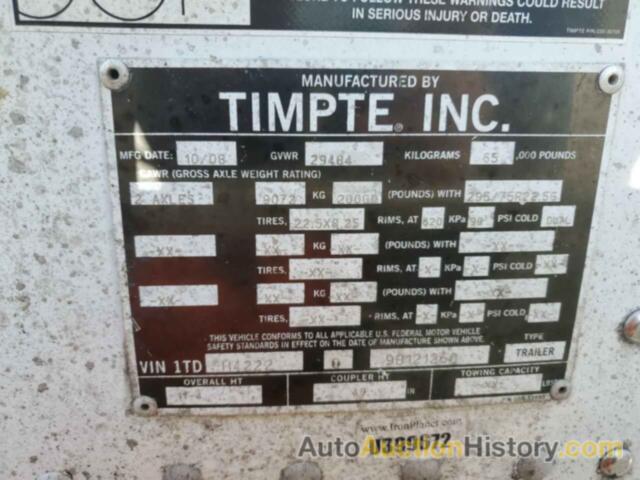 TIMP HOPPER, 1TDH422209B121260