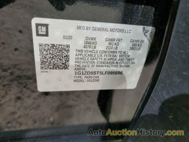 CHEVROLET MALIBU LT, 1G1ZD5ST5LF095696