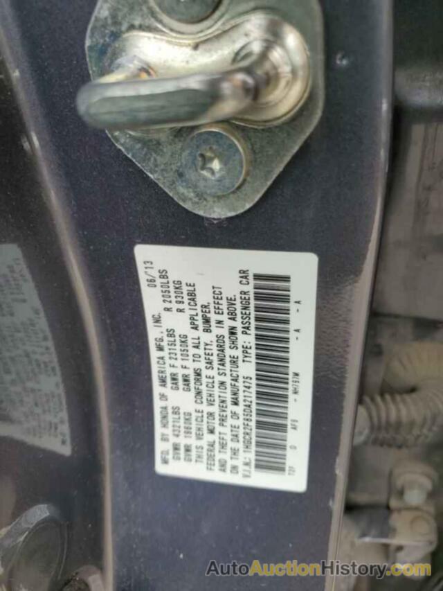 HONDA ACCORD EXL, 1HGCR2F85DA217475