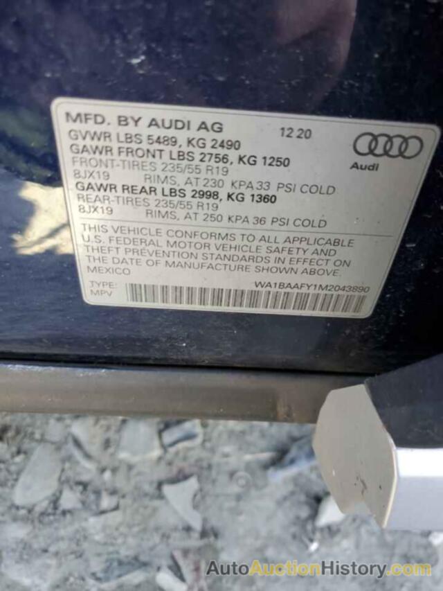 AUDI Q5 PREMIUM PLUS, WA1BAAFY1M2043890