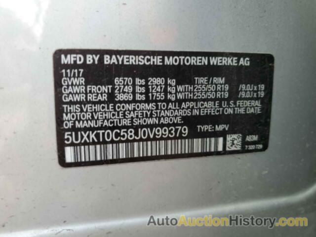 BMW X5 XDR40E, 5UXKT0C58J0V99379