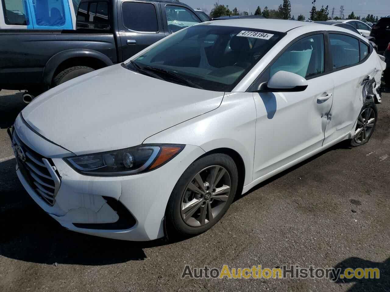 HYUNDAI ELANTRA SEL, 5NPD84LF8JH364463