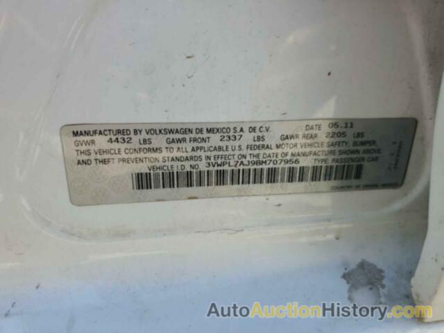 VOLKSWAGEN JETTA TDI, 3VWPL7AJ9BM707956