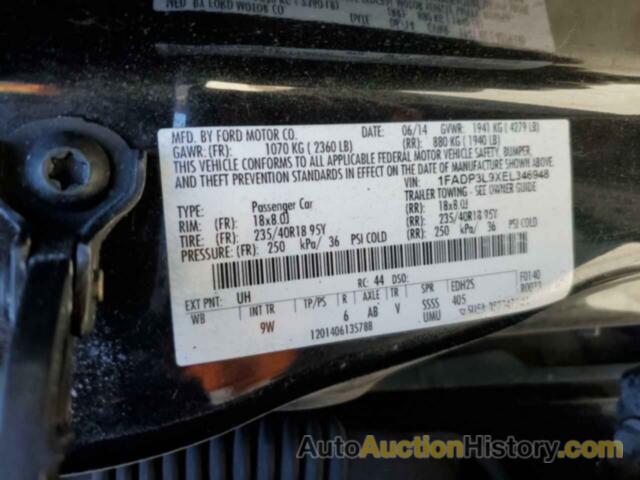 FORD FOCUS ST, 1FADP3L9XEL346948