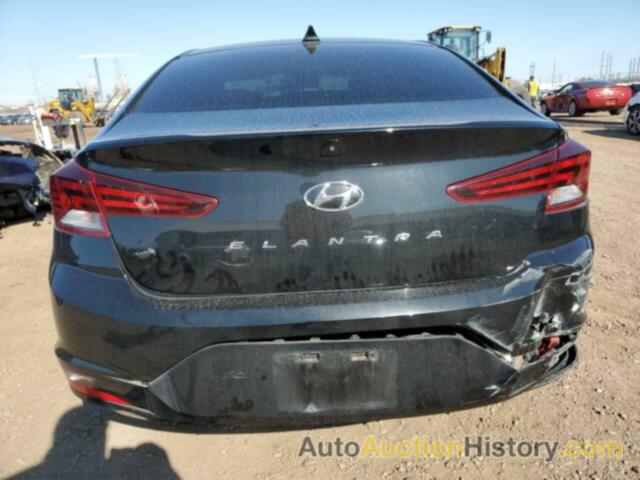 HYUNDAI ELANTRA SEL, 5NPD84LF2KH413609