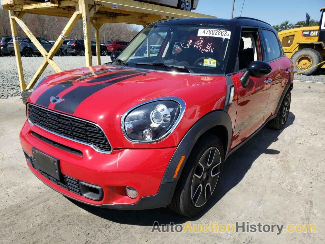 2012 MINI COOPER S COUNTRYMAN, WMWZC5C57CWL63851