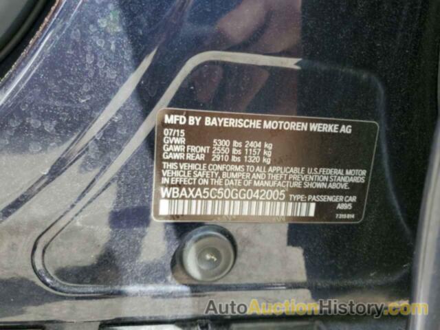 BMW 5 SERIES D, WBAXA5C50GG042005