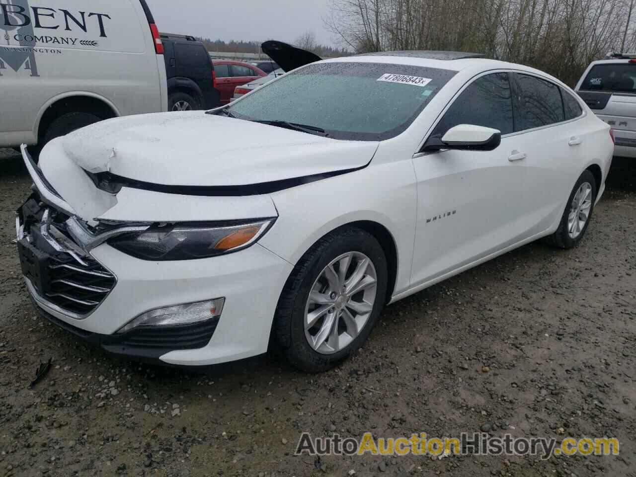 2020 CHEVROLET MALIBU LT, 1G1ZD5ST3LF065256