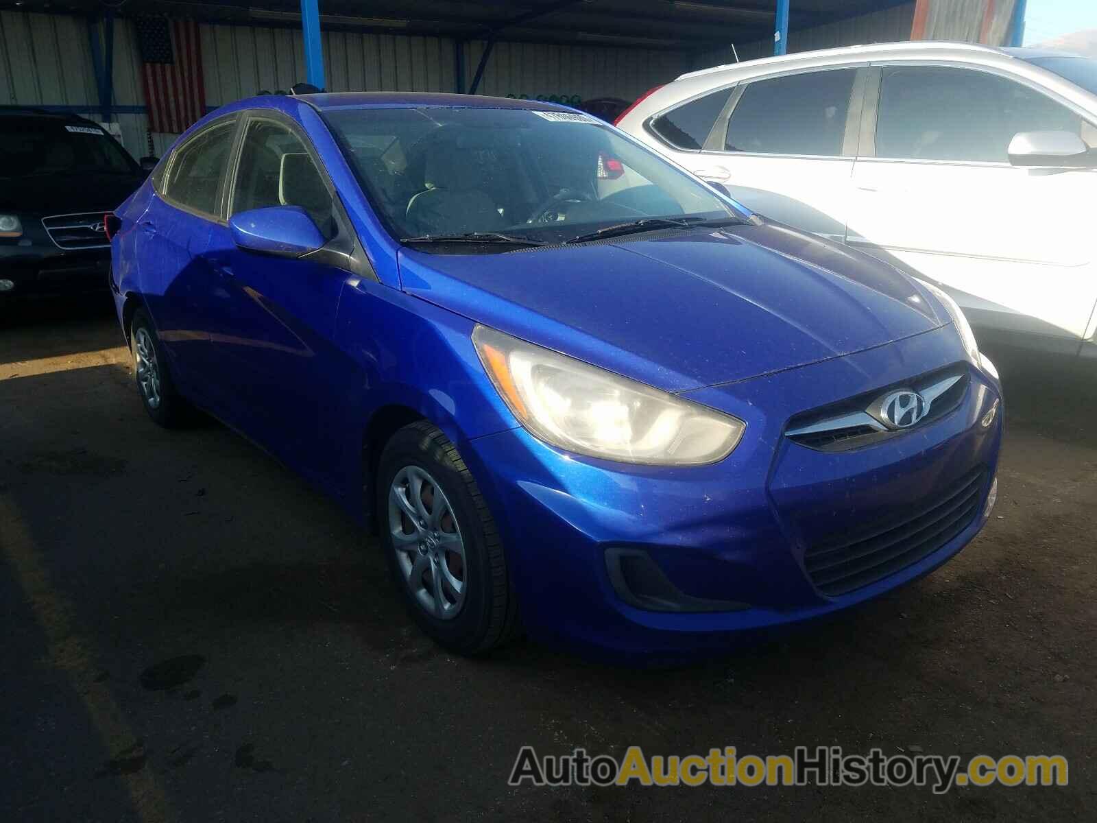 2014 HYUNDAI ACCENT GLS, KMHCT4AE4EU712691