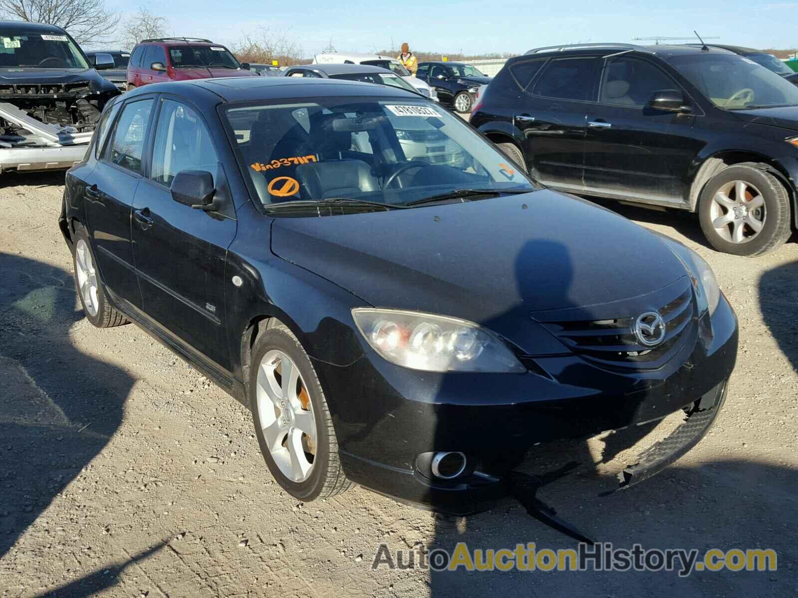 2005 MAZDA 3 HATCHBACK, JM1BK343651237117