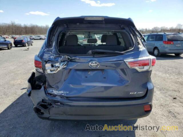 TOYOTA HIGHLANDER XLE, 5TDJKRFH8GS256183