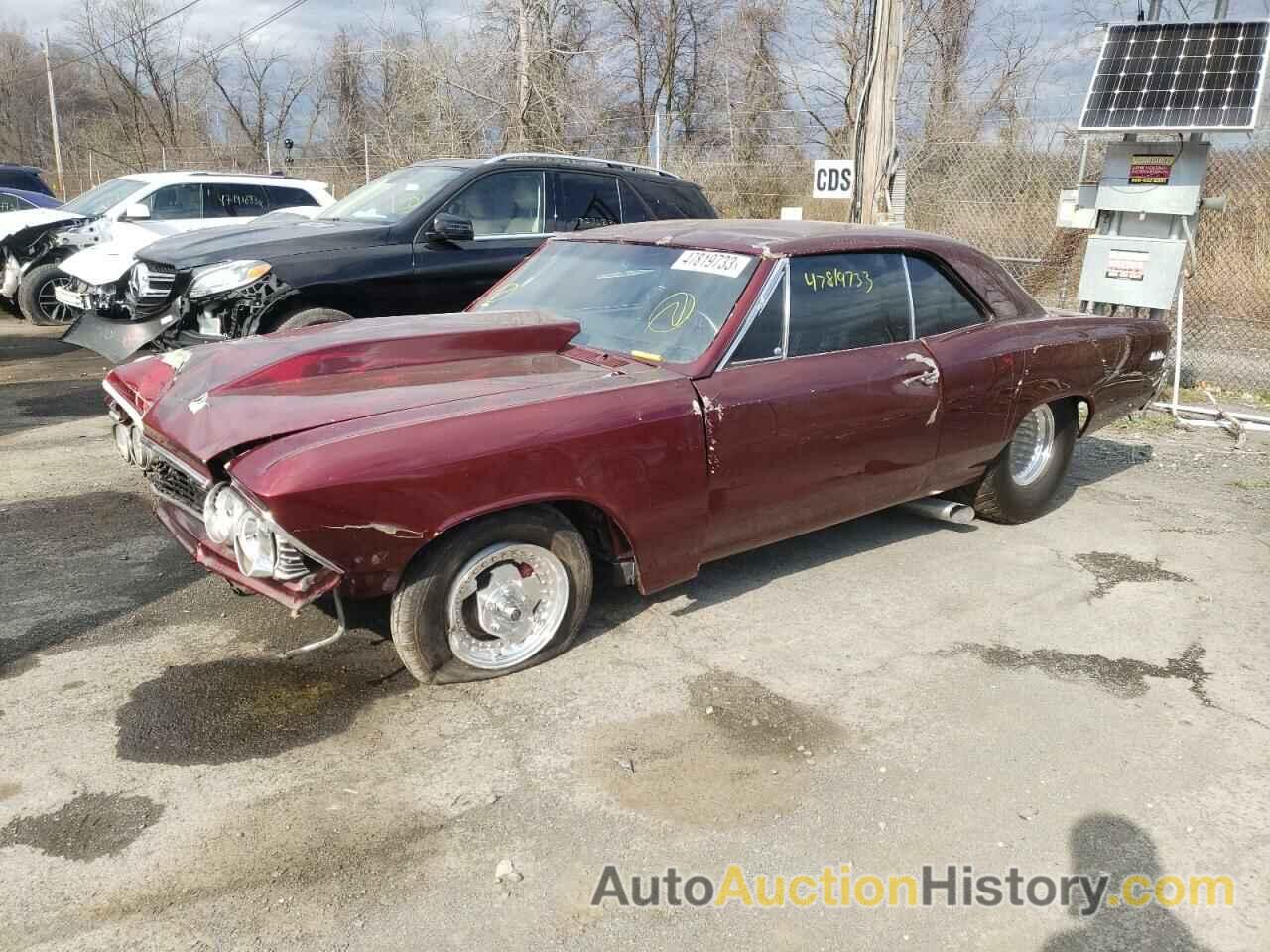 1966 CHEVROLET MALIBU, 136176K163298