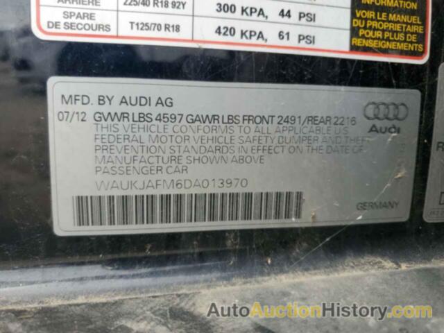 AUDI A3 PREMIUM PLUS, WAUKJAFM6DA013970