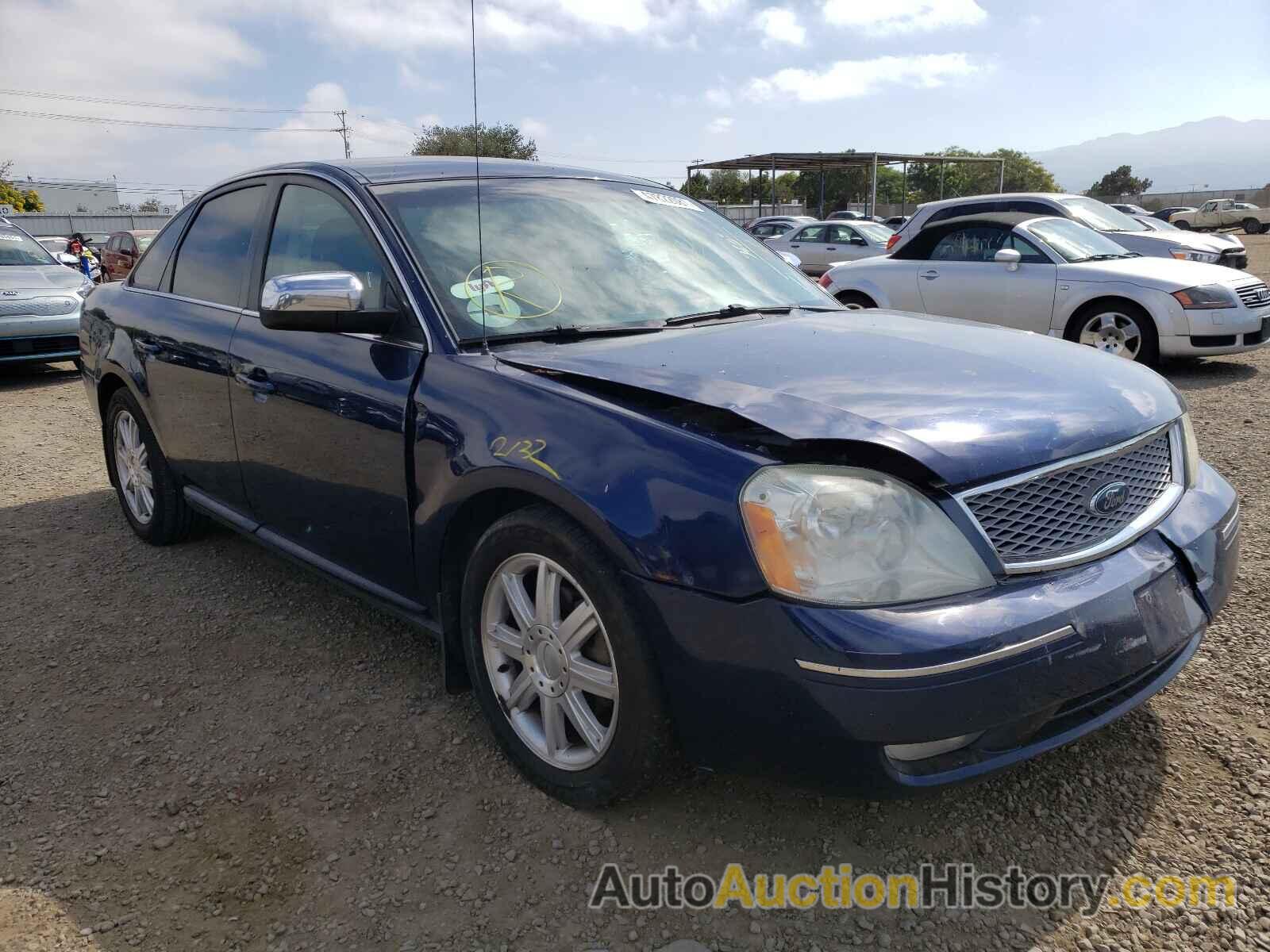 2007 FORD FIVE HUNDR LIMITED, 1FAHP25107G149401