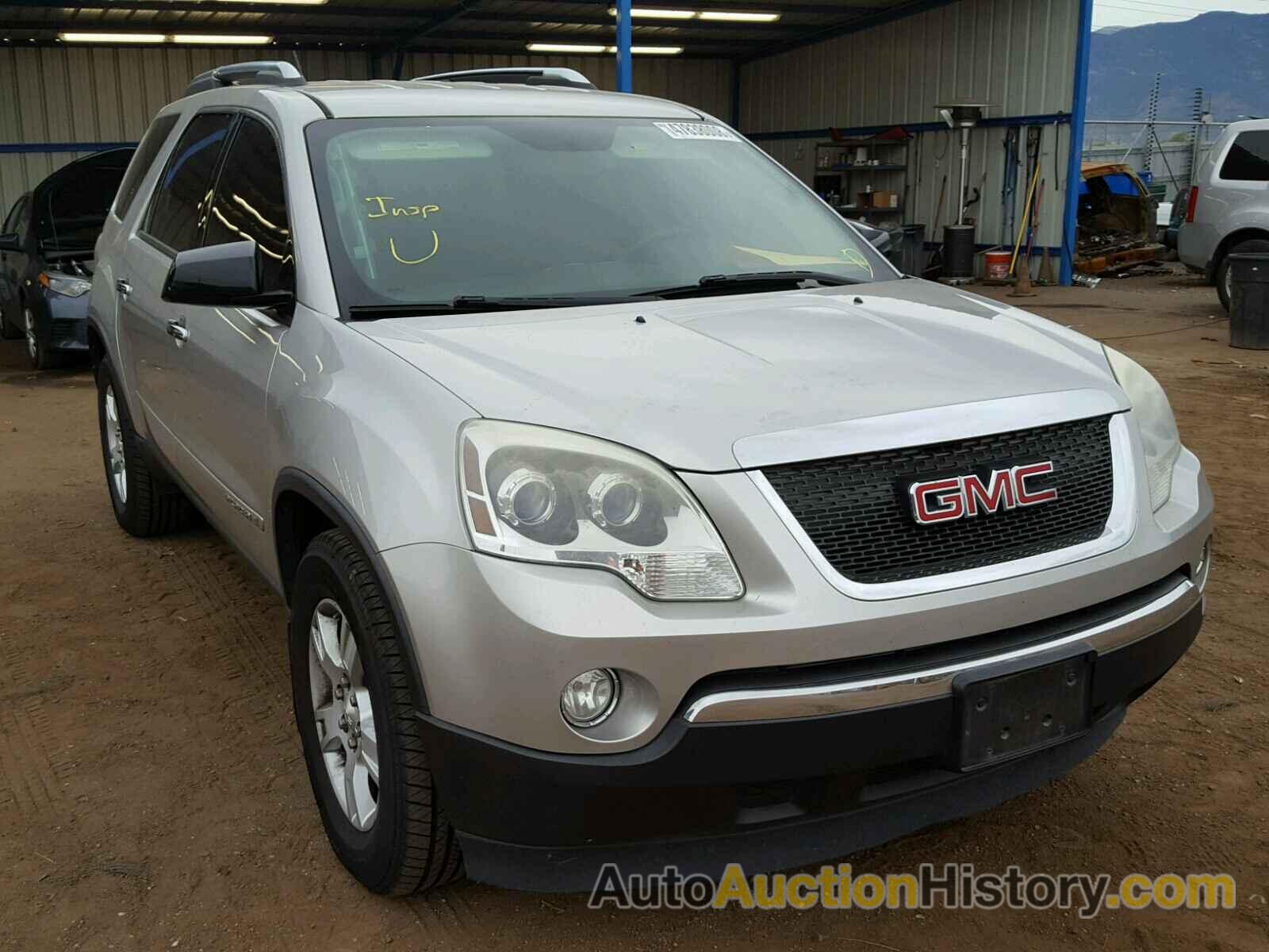 2007 GMC ACADIA SLE, 1GKEV13787J172937