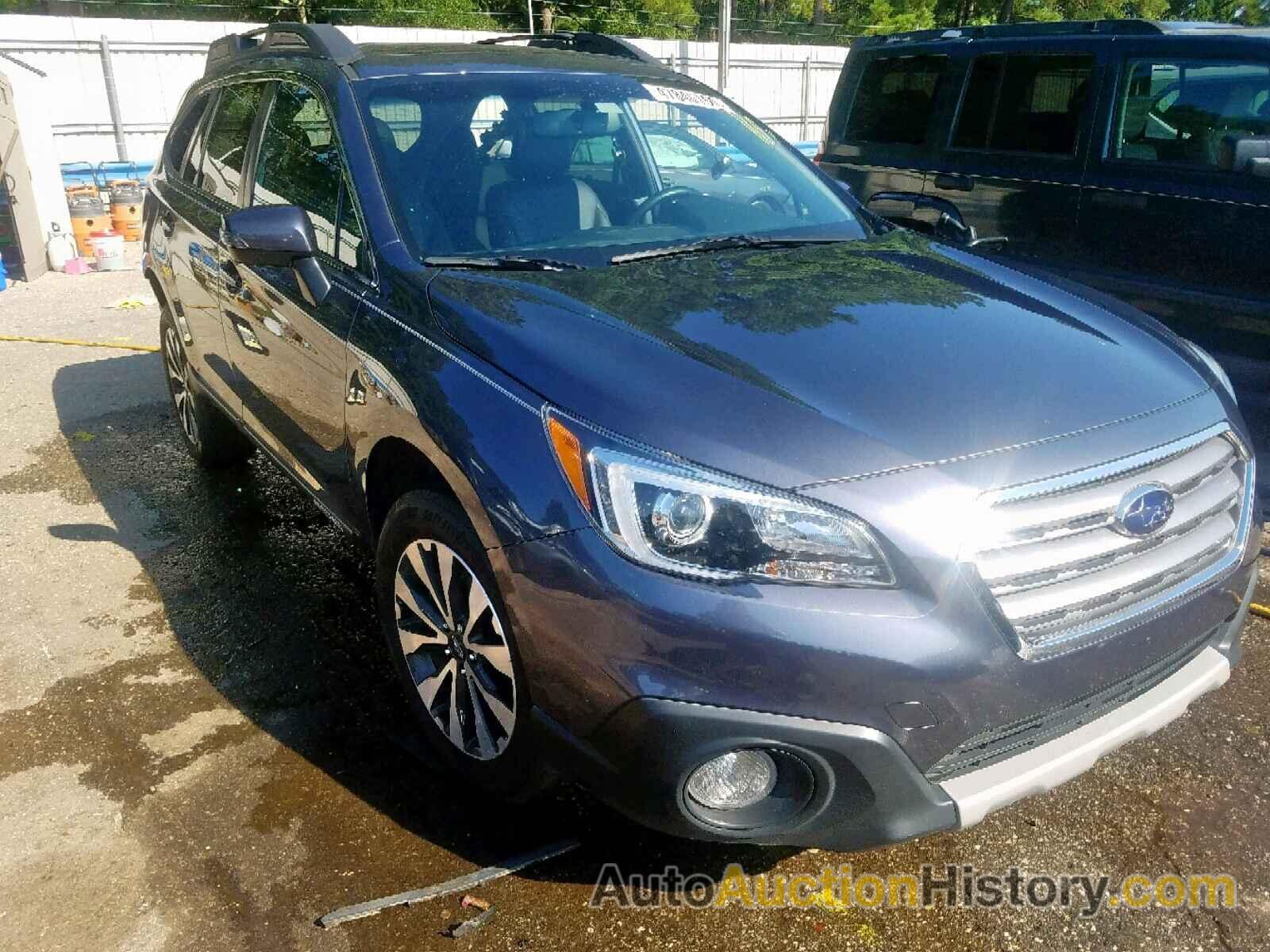 2016 SUBARU OUTBACK 2.5I LIMITED, 4S4BSBLC5G3248799