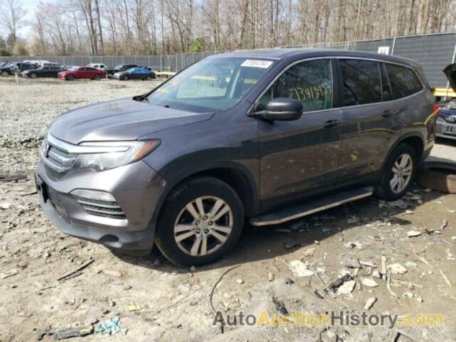 HONDA PILOT LX, 5FNYF6H13GB089043