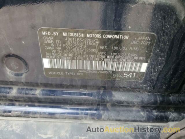 MITSUBISHI OUTLANDER SE, JA4AZ3A36LZ048570