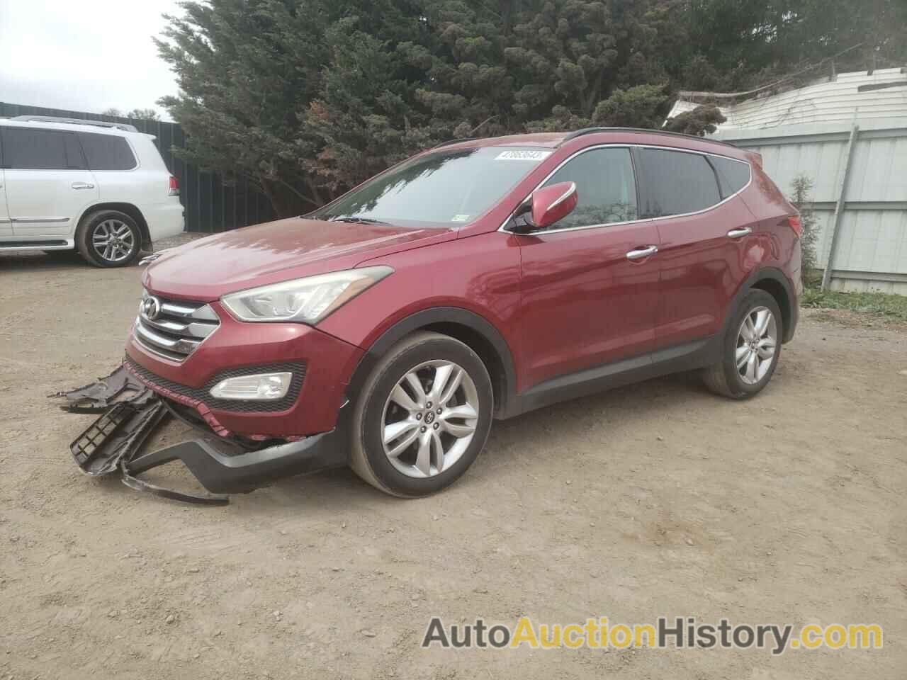 2013 HYUNDAI SANTA FE, 5XYZU3LAXDG081932