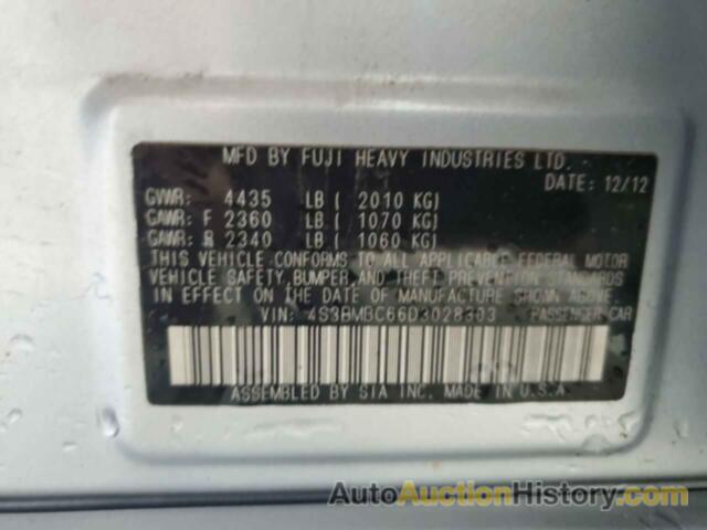 SUBARU LEGACY 2.5I PREMIUM, 4S3BMBC66D3028303