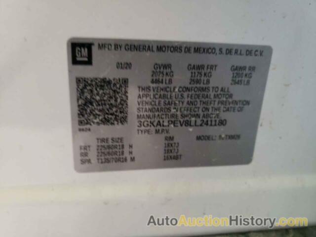 GMC TERRAIN SLT, 3GKALPEV8LL241180