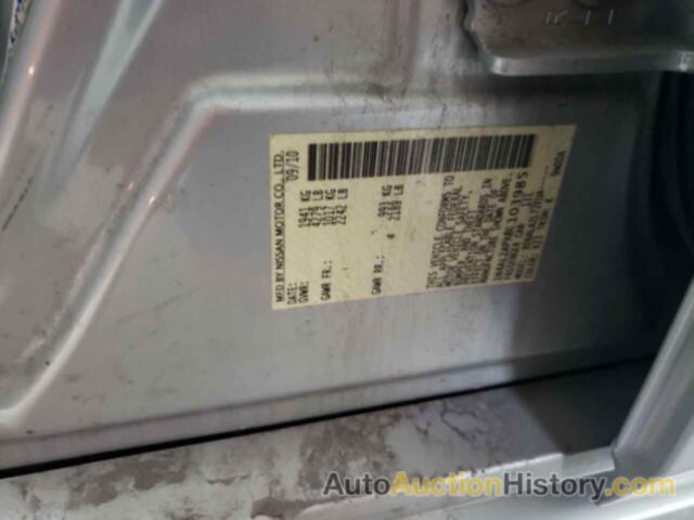 NISSAN ALTIMA BASE, 1N4AL2APXBC103985