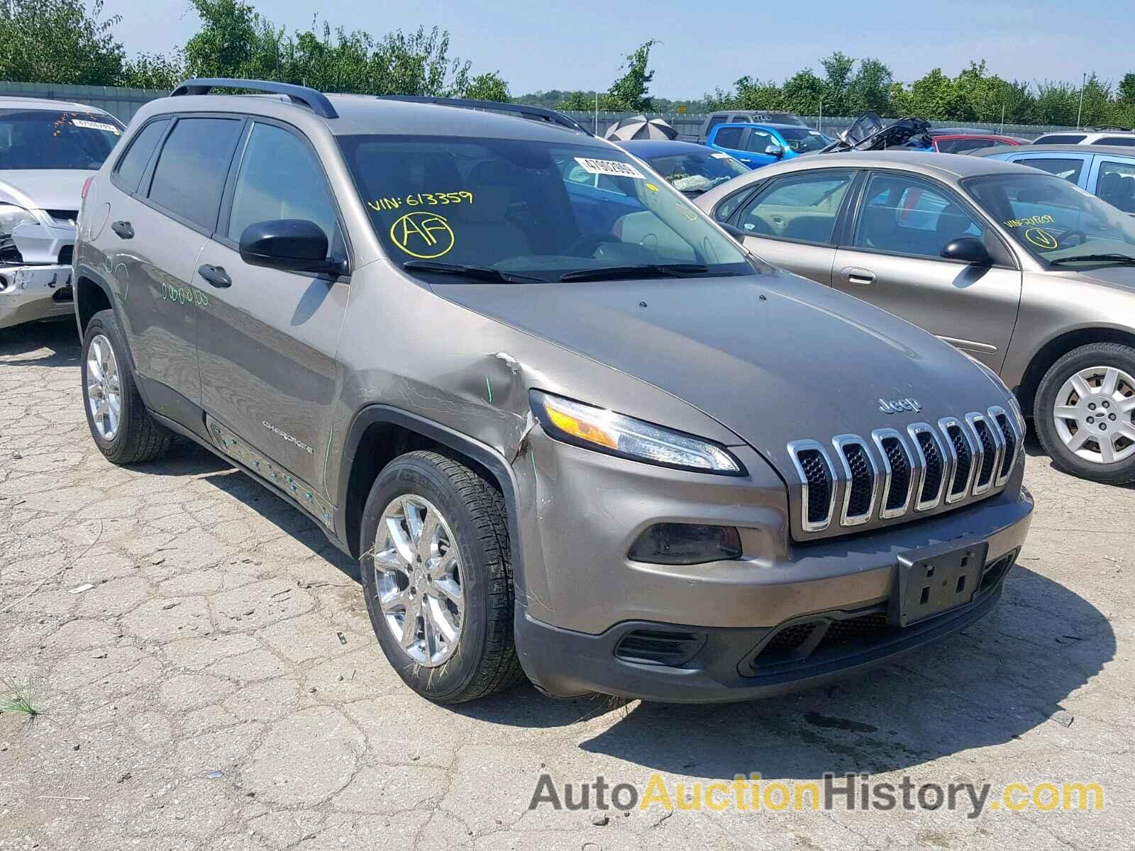 2017 JEEP CHEROKEE S SPORT, 1C4PJLABXHW613359