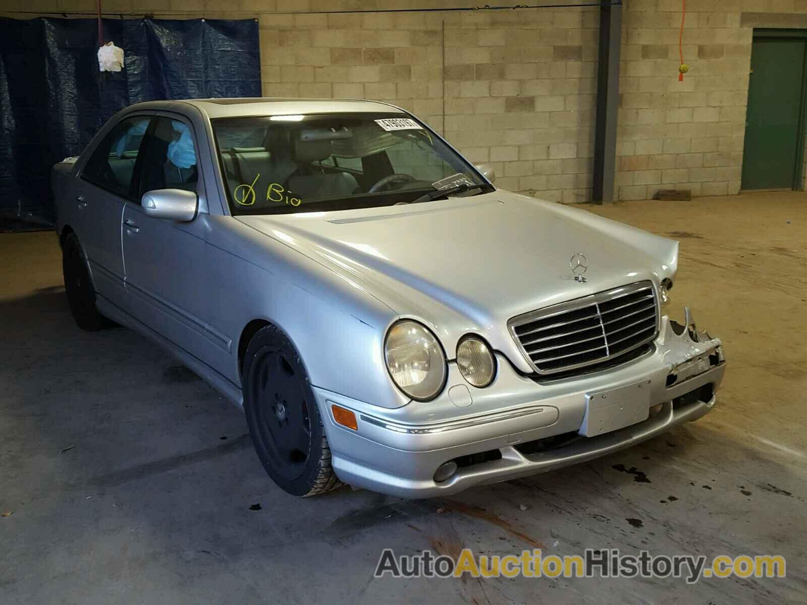 2001 MERCEDES-BENZ E 55 AMG, WDBJF74J61B193595