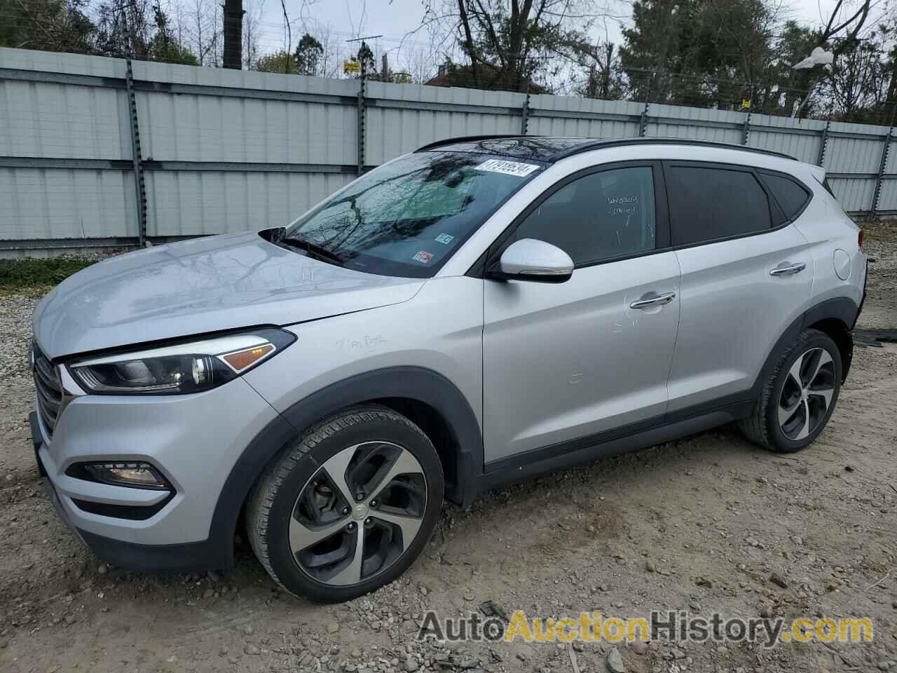 HYUNDAI TUCSON LIMITED, KM8J33A27GU222899