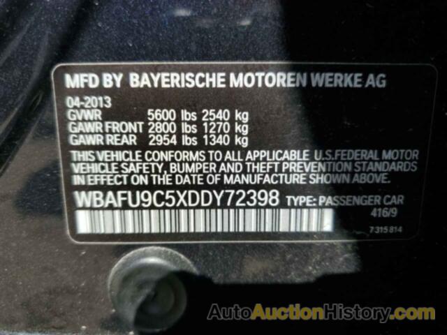 BMW 5 SERIES XI, WBAFU9C5XDDY72398