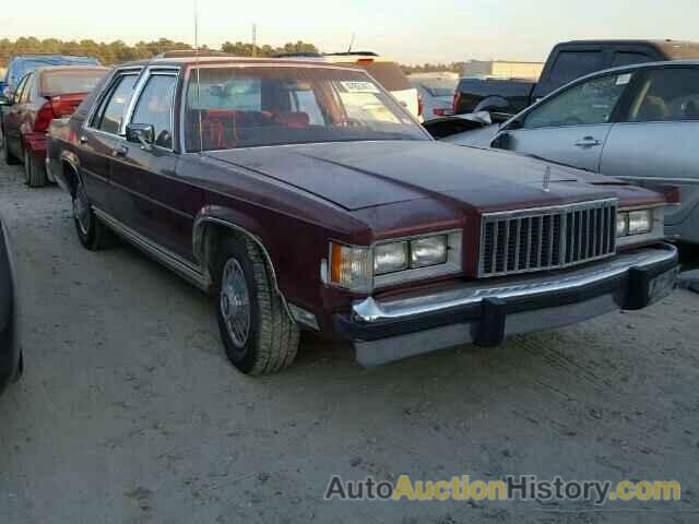 1987 MERCURY GRAND MARQUIS LS, 2MEBM75FXHX693285