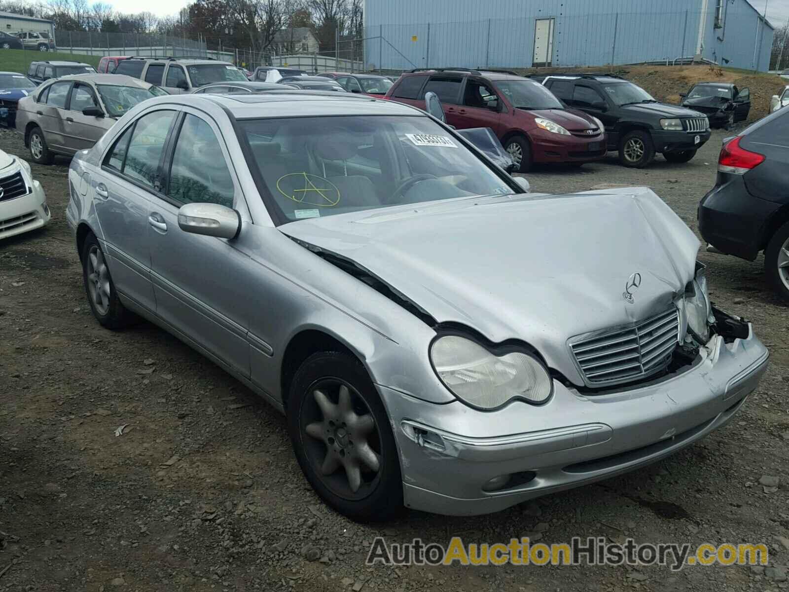 2001 MERCEDES-BENZ C 320, WDBRF64J21F112209