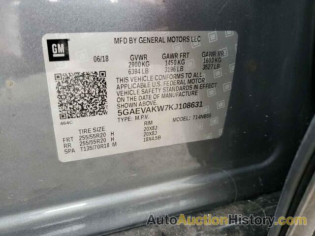 BUICK ENCLAVE ESSENCE, 5GAEVAKW7KJ108631