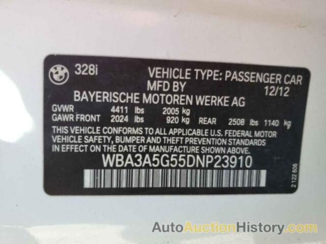 BMW 3 SERIES I, WBA3A5G55DNP23910