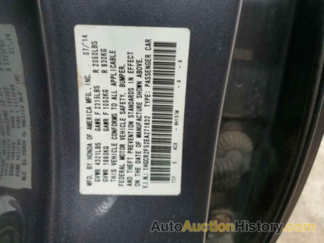 HONDA ACCORD SPORT, 1HGCR2F52EA271632