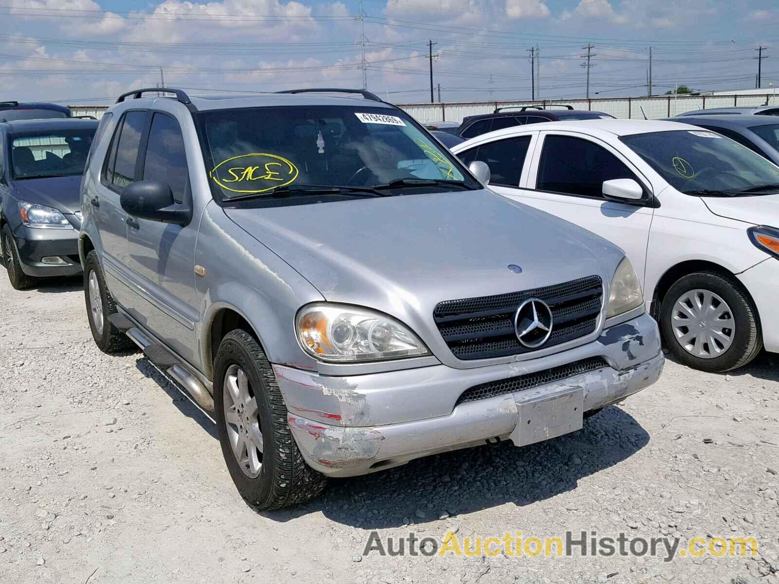 1999 MERCEDES-BENZ ML 430, 4JGAB72E9XA074498