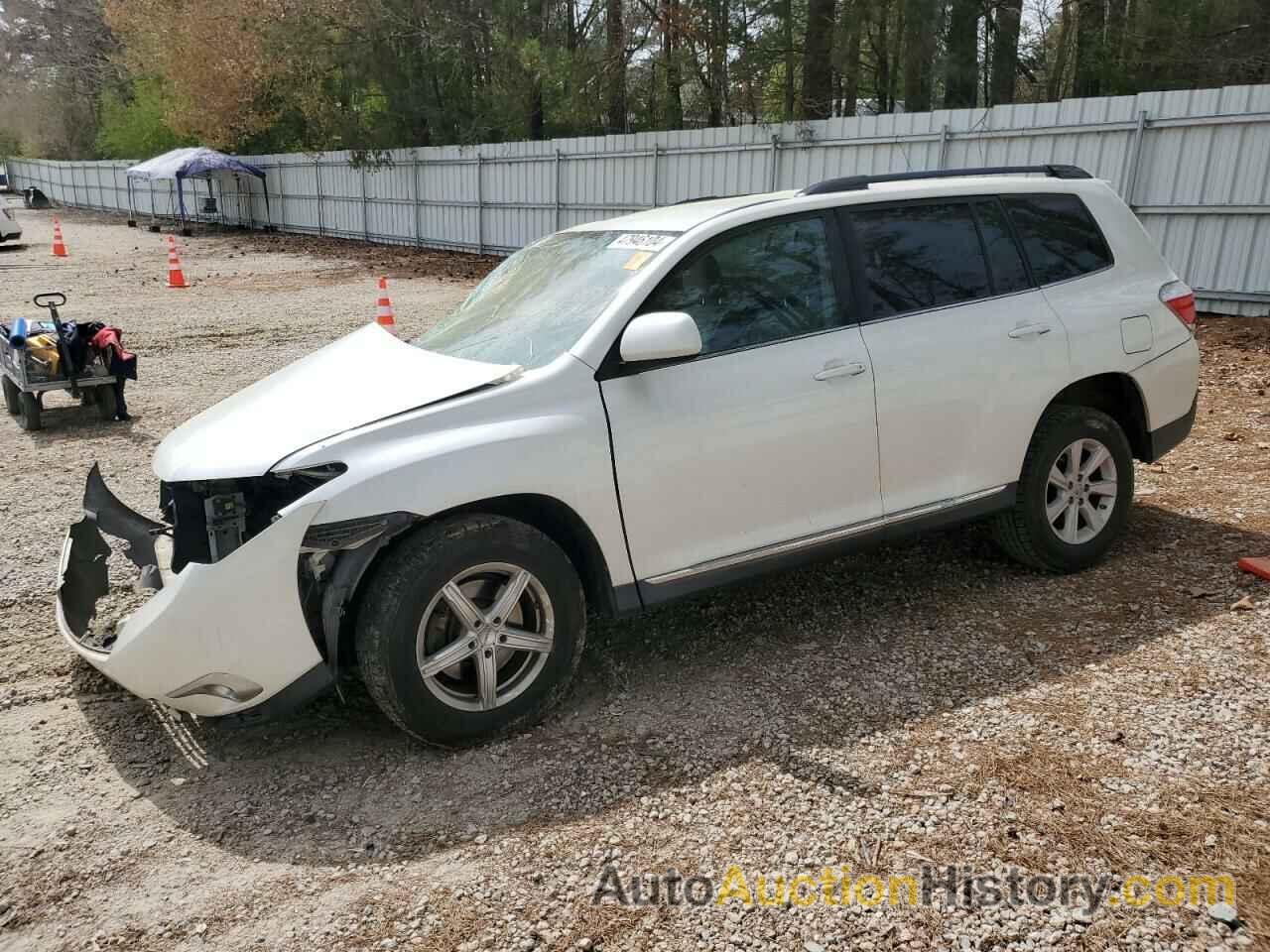 TOYOTA HIGHLANDER BASE, 5TDZK3EH2CS068660